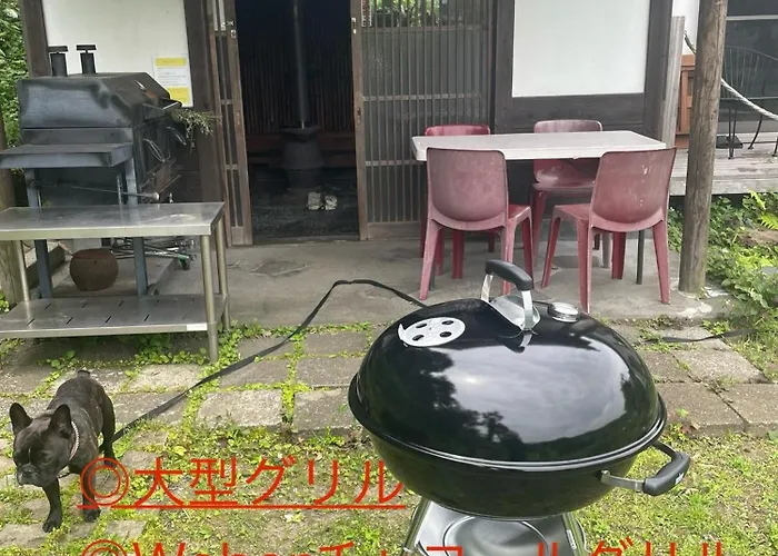 葉山高台リノベーション離れ古民家 大型bbqグリル&ピザ窯付 -ペット可-